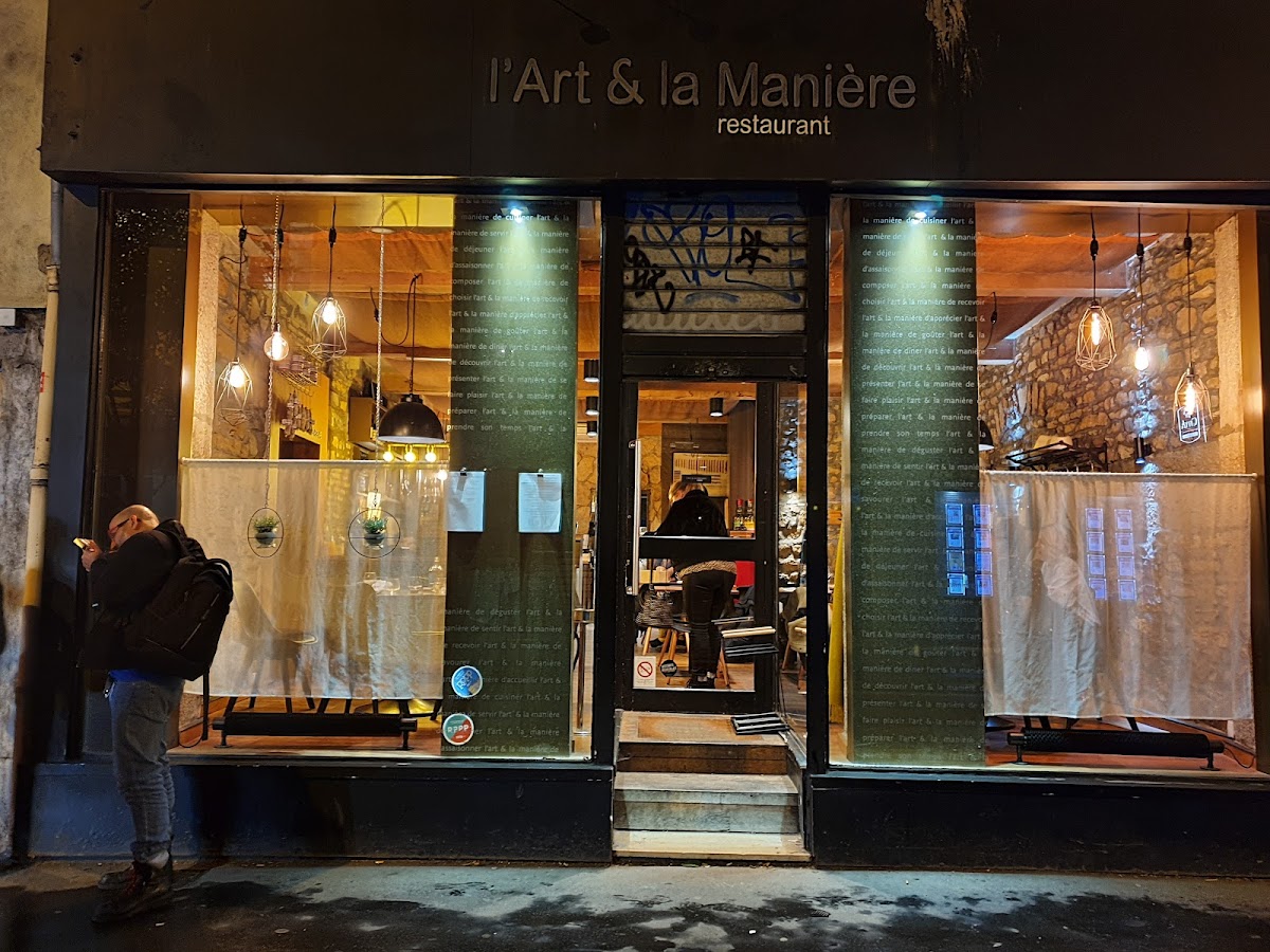 Restaurant L'Art et la Manière à Lyon