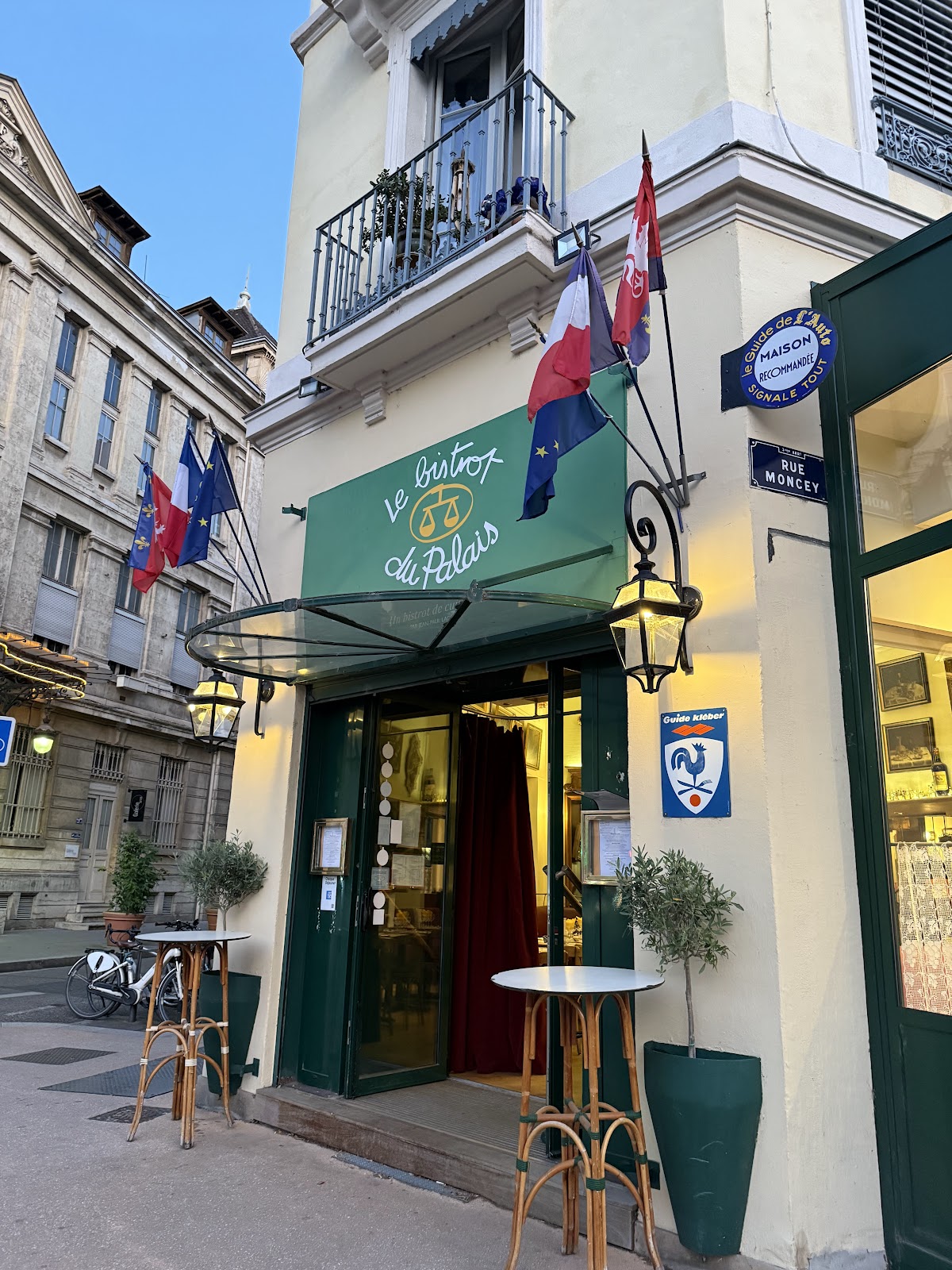 Restaurant Bistrot du Palais à Lyon