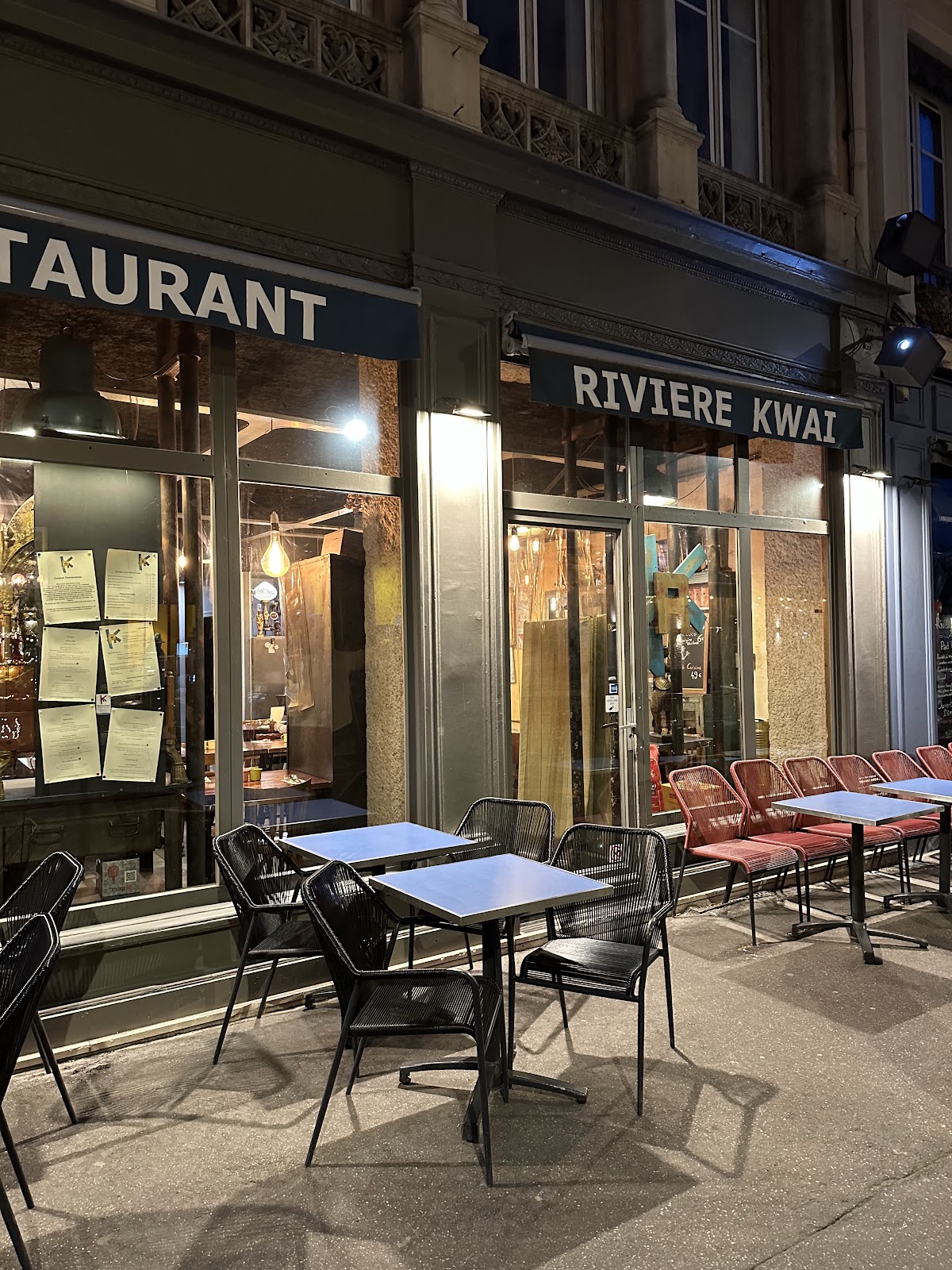 Restaurant Rivière Kwaï à Lyon