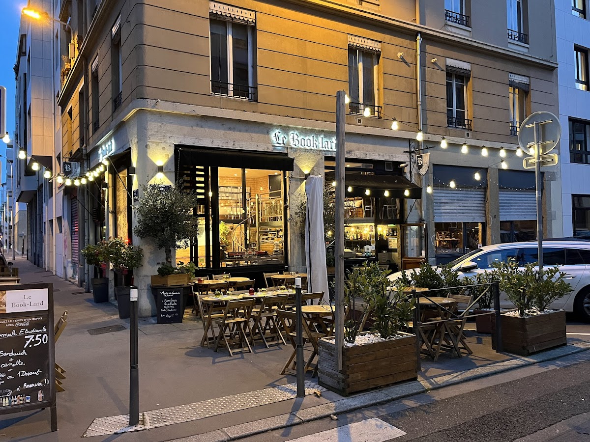 Restaurant Le Book-Lard à Lyon