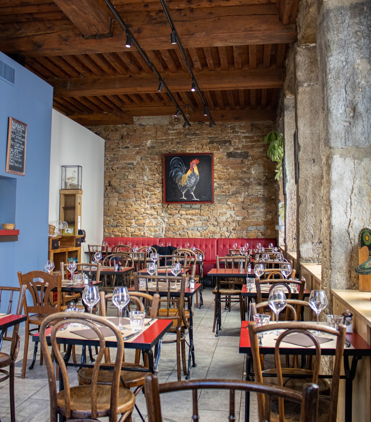 Restaurant Au coq en pâte à Lyon