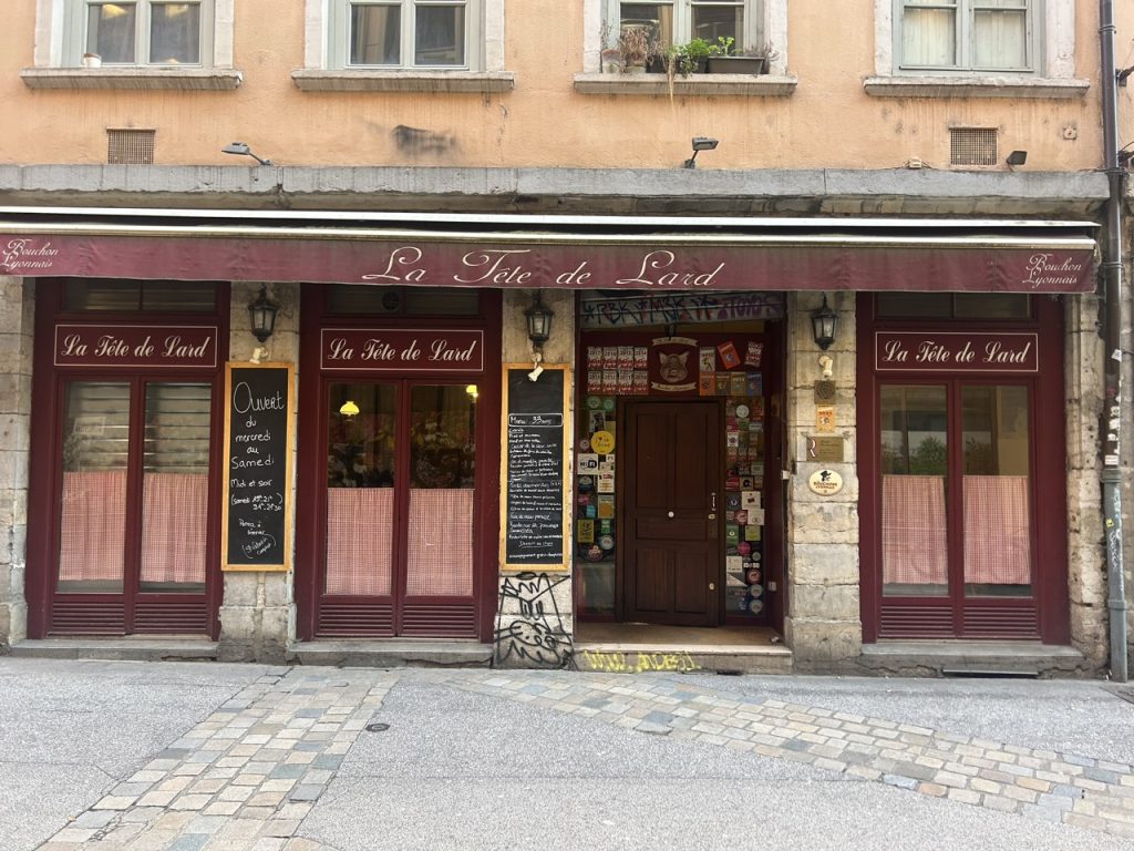 Restaurant La Tête De Lard à Lyon