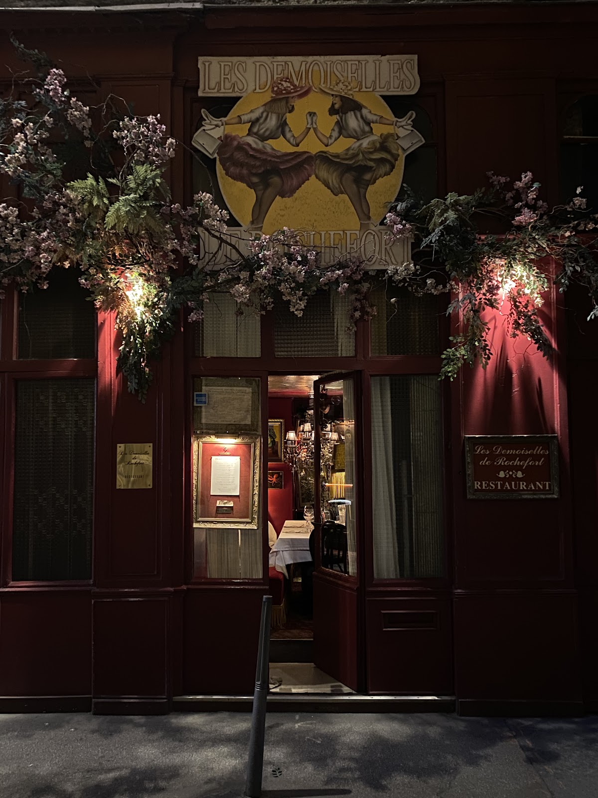 Restaurant Les Demoiselles de Rochefort à Lyon