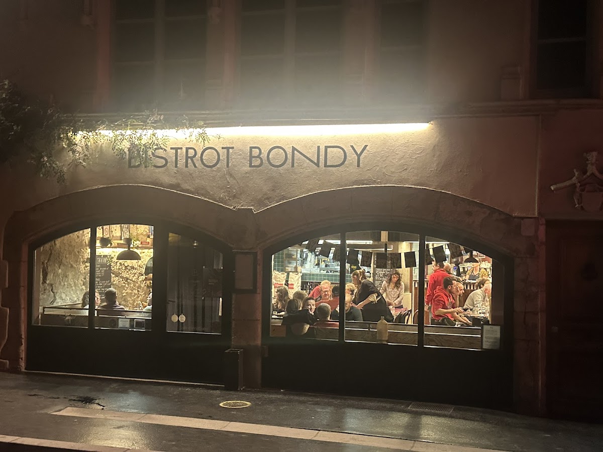 Restaurant Bistrot Bondy à Lyon
