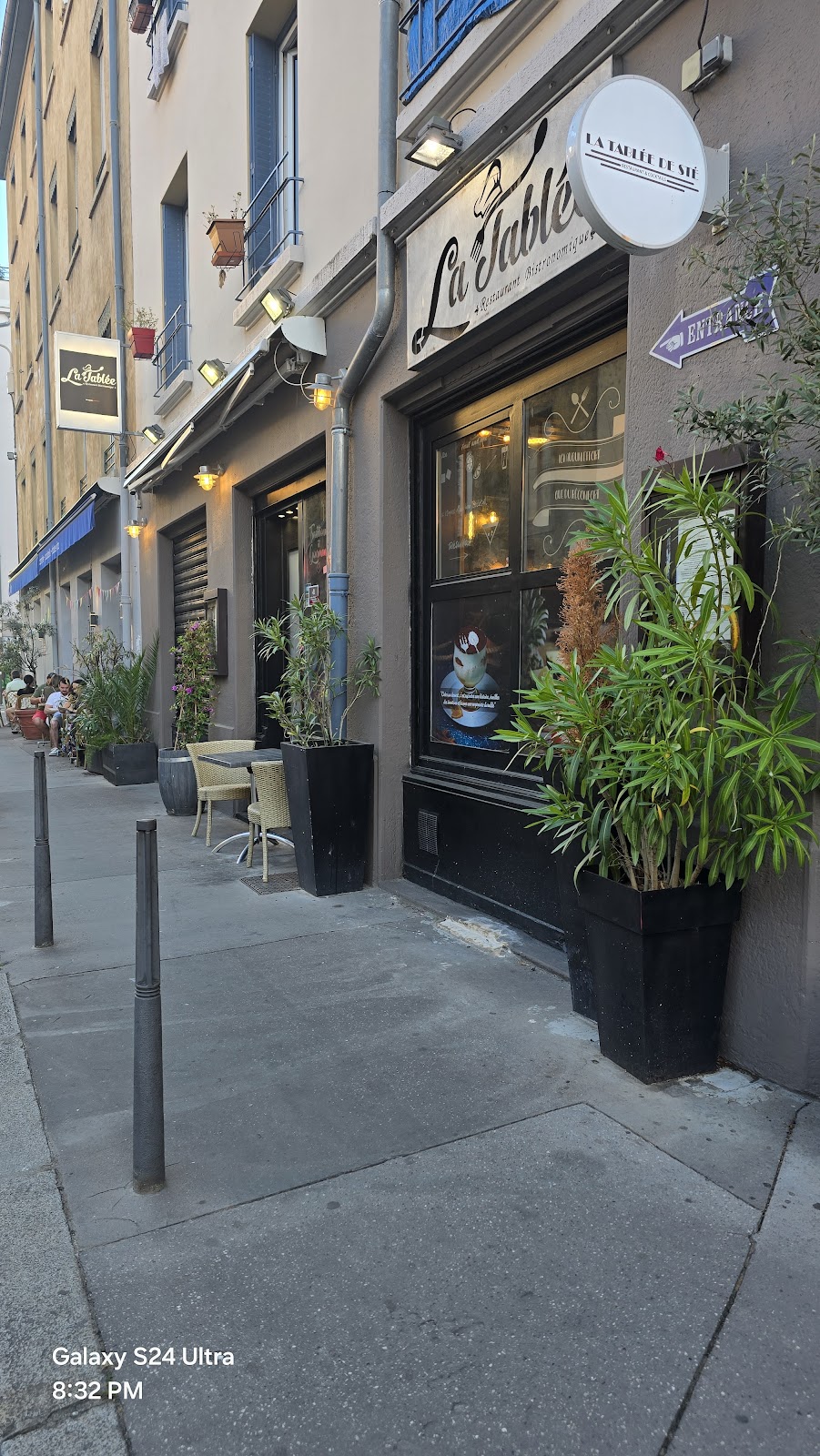 Restaurant La Tablée de Sté à Lyon