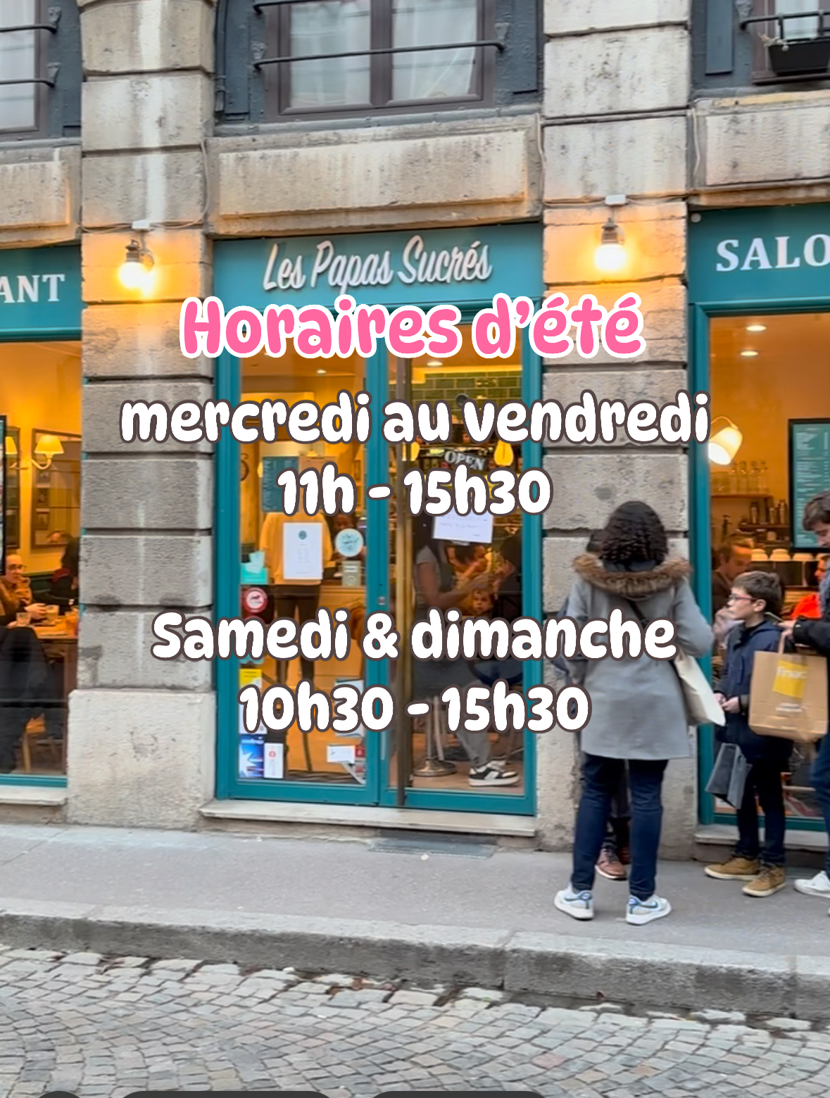 Restaurant Les Papas Sucrés à Lyon
