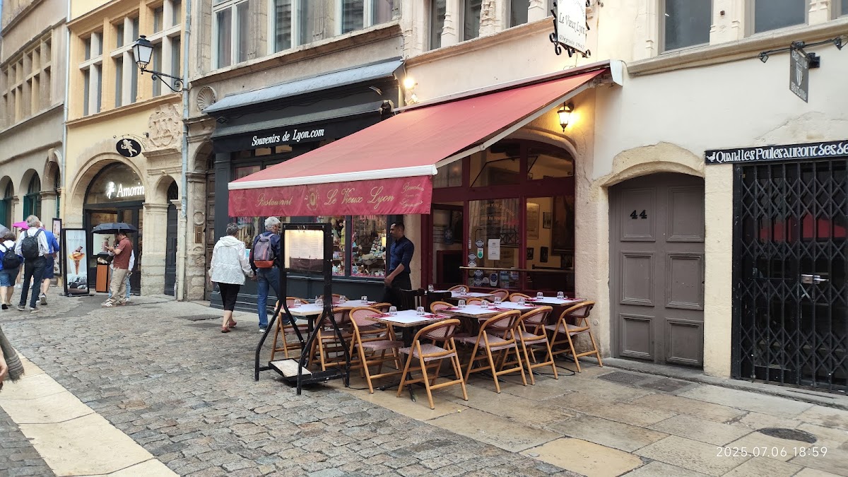 Restaurant Le vieux Lyon à Lyon