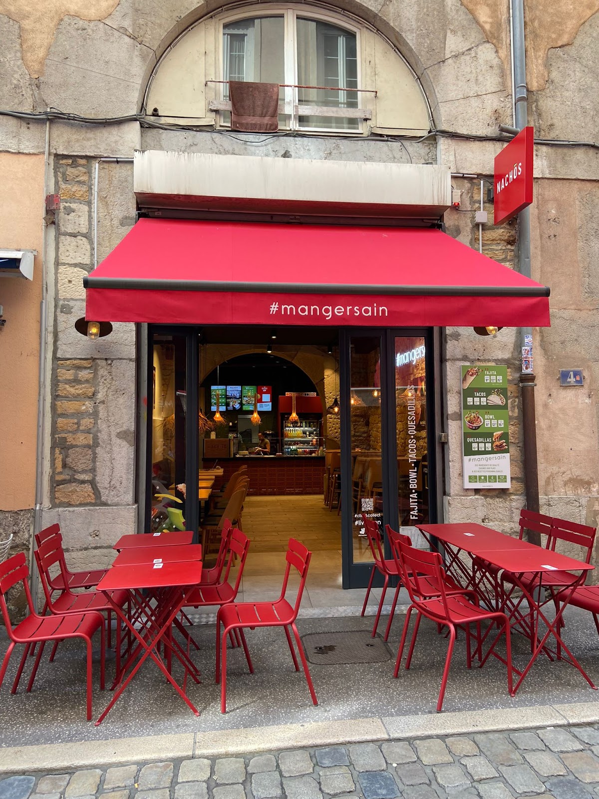 Restaurant Nachos à Lyon