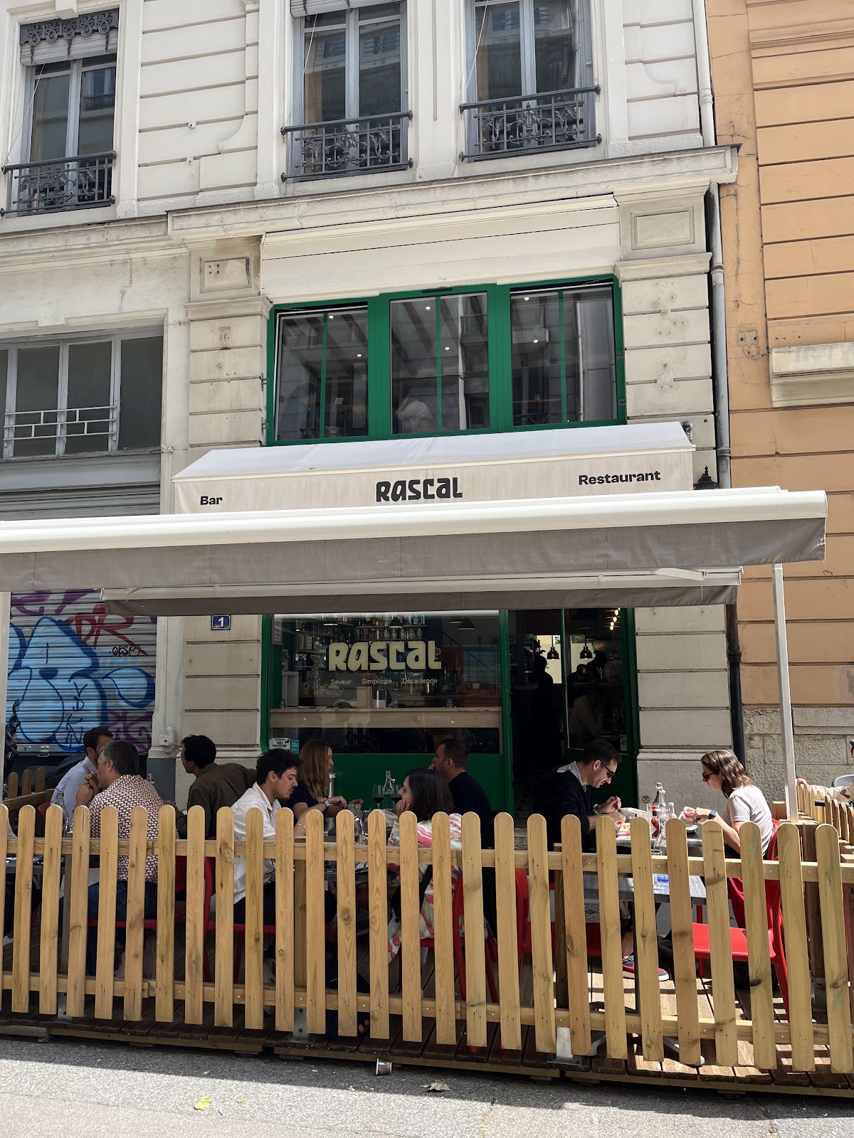 Restaurant Rascal à Lyon