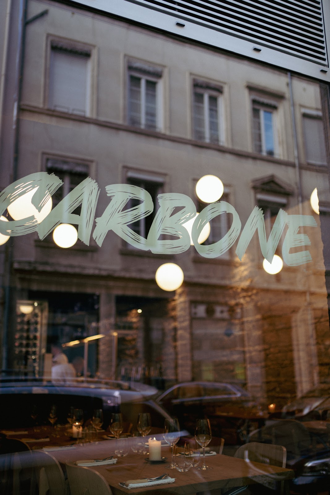 Restaurant Carbone restaurant à Lyon