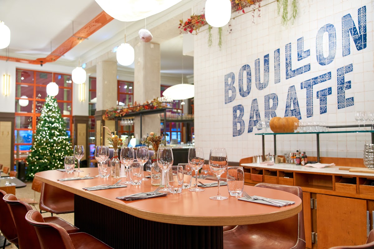 Restaurant Brasserie Bouillon Baratte à Lyon