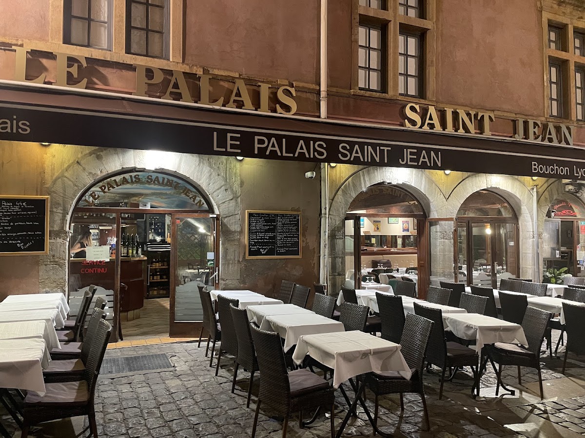 Restaurant Le Palais Saint Jean à Lyon