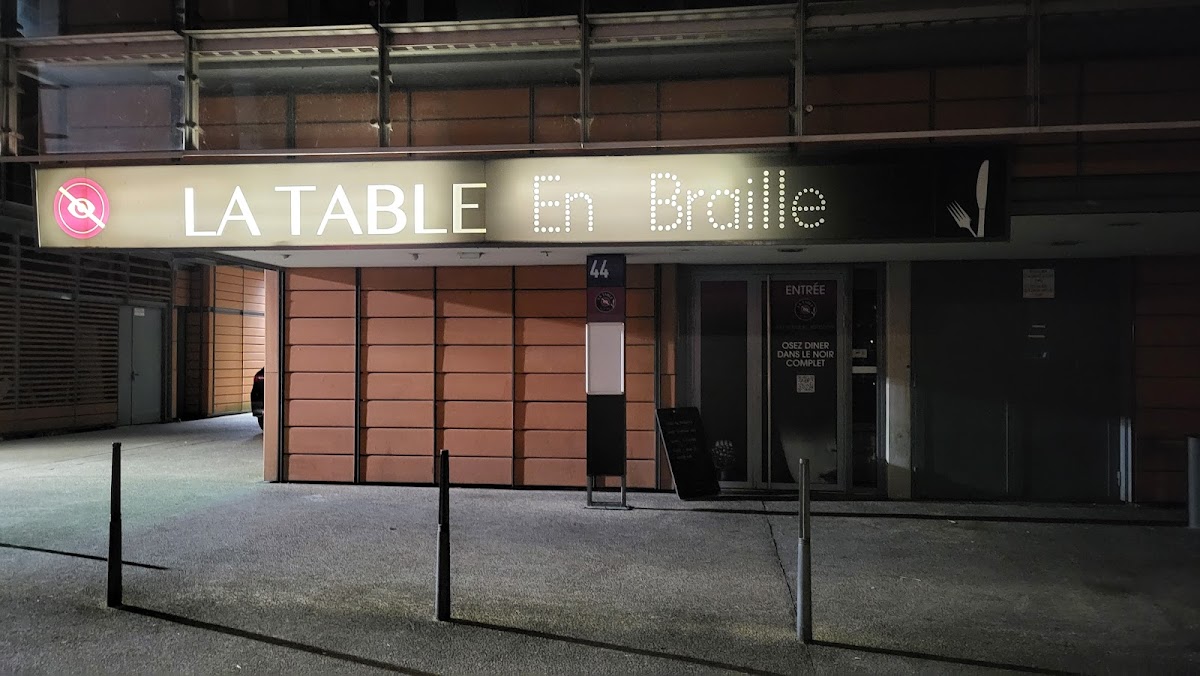 Restaurant La Table en Braille à Lyon