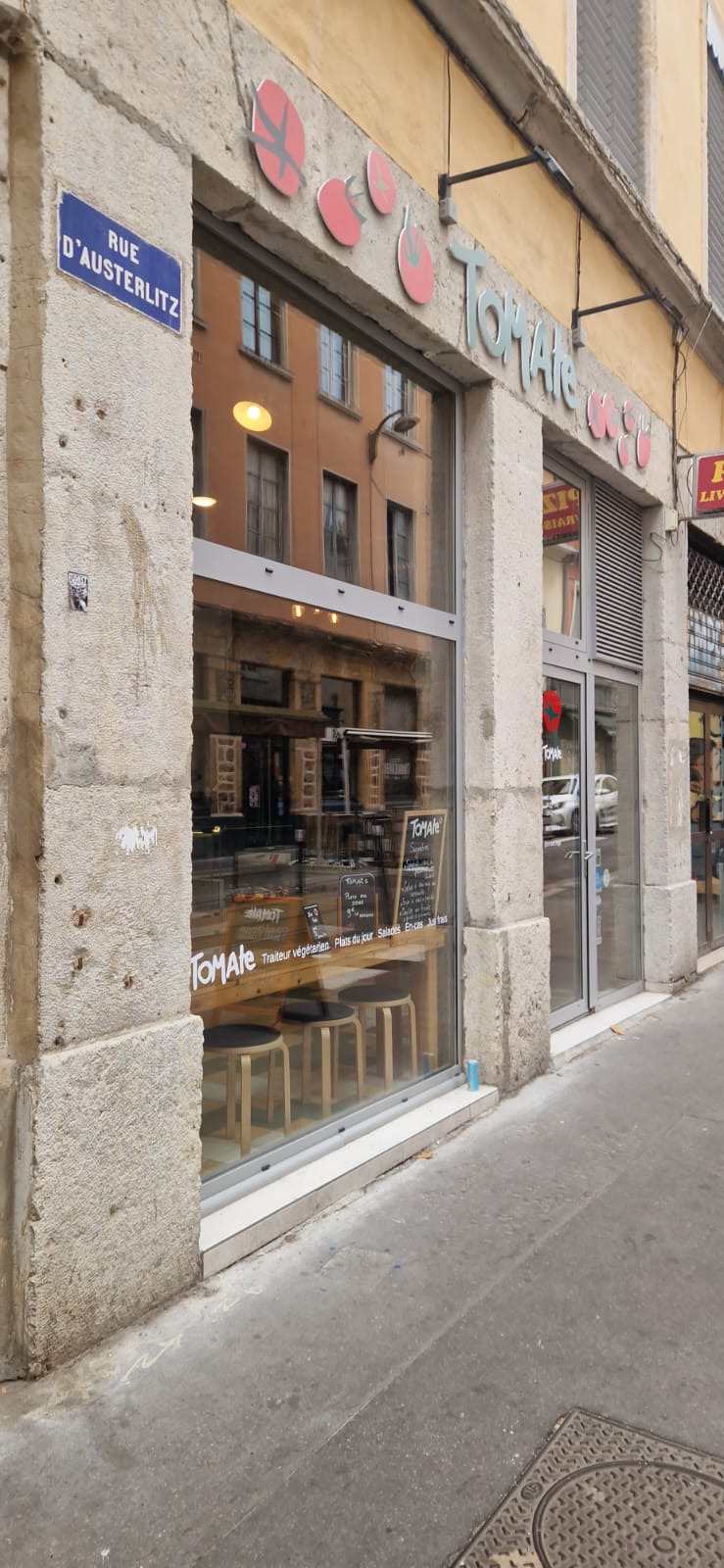 Restaurant Tomate à Lyon