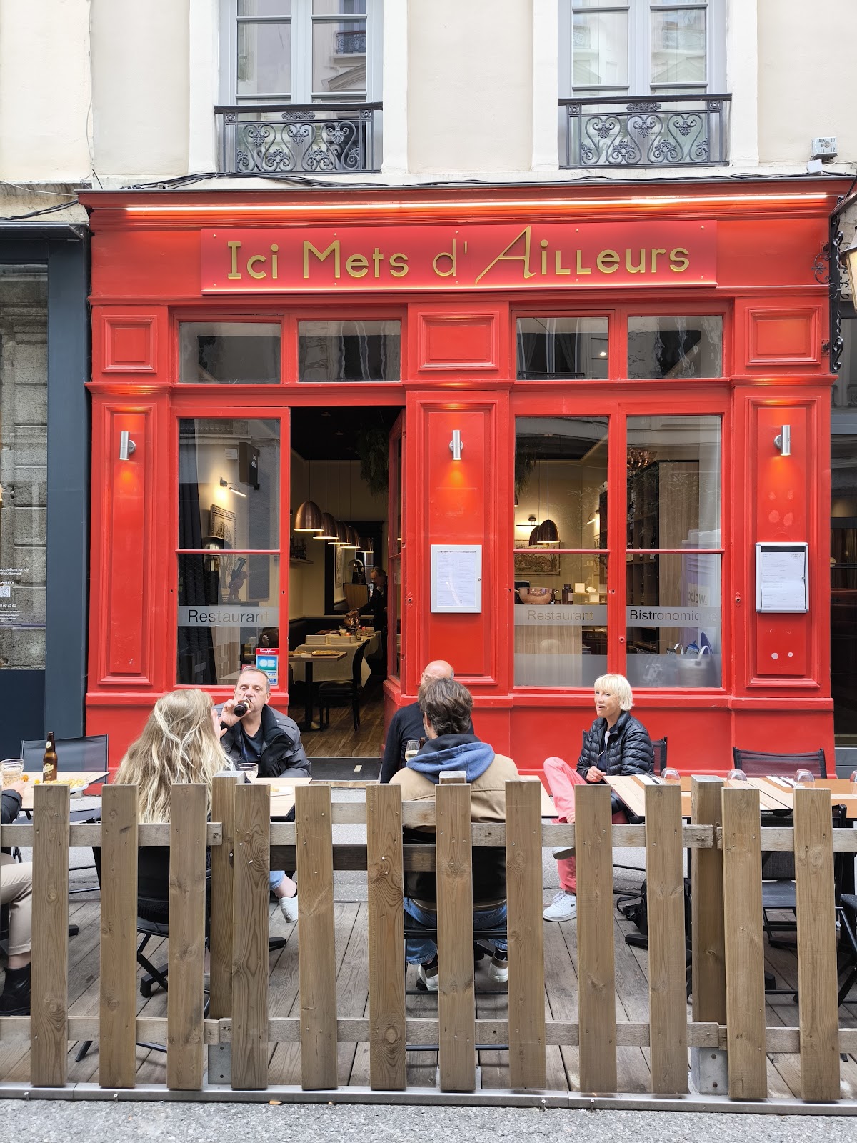 Restaurant Ici Mets d'Ailleurs à Lyon