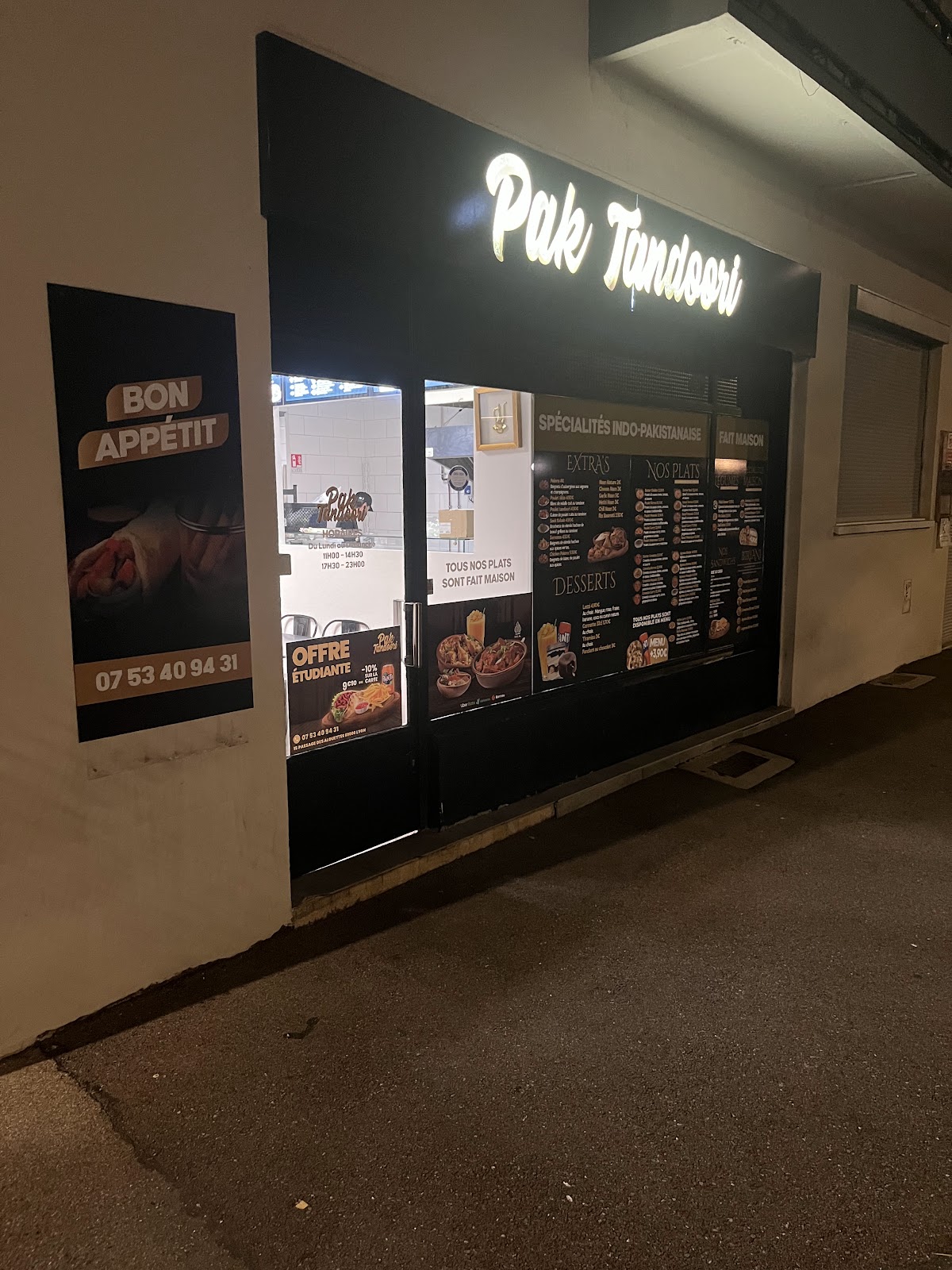 Restaurant PAK TANDOORI Lyon 8 à Lyon