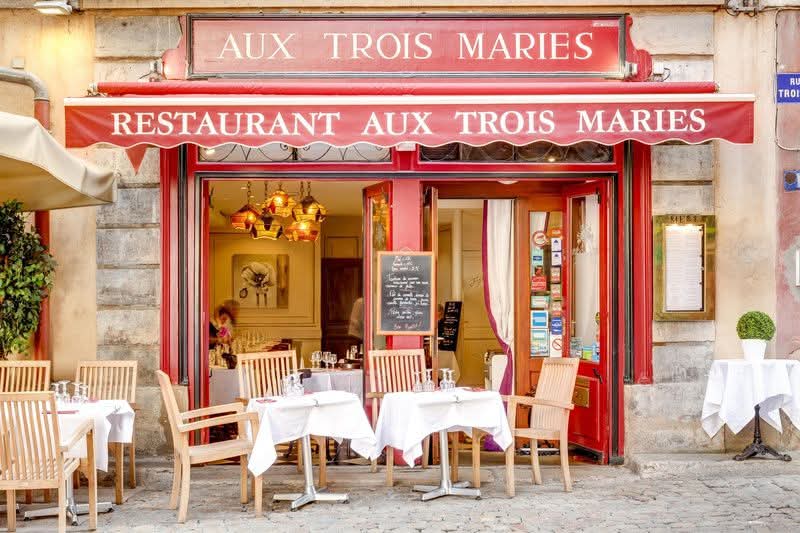 Restaurant Aux Trois Maries à Lyon
