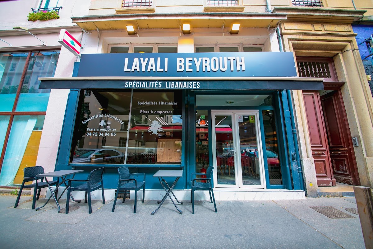 Restaurant Layali Beyrouth à Lyon