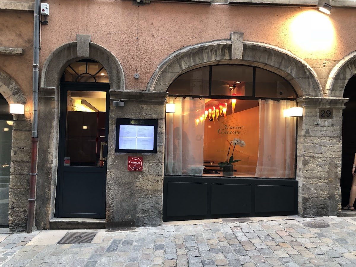 Restaurant Jérémy Galvan à Lyon