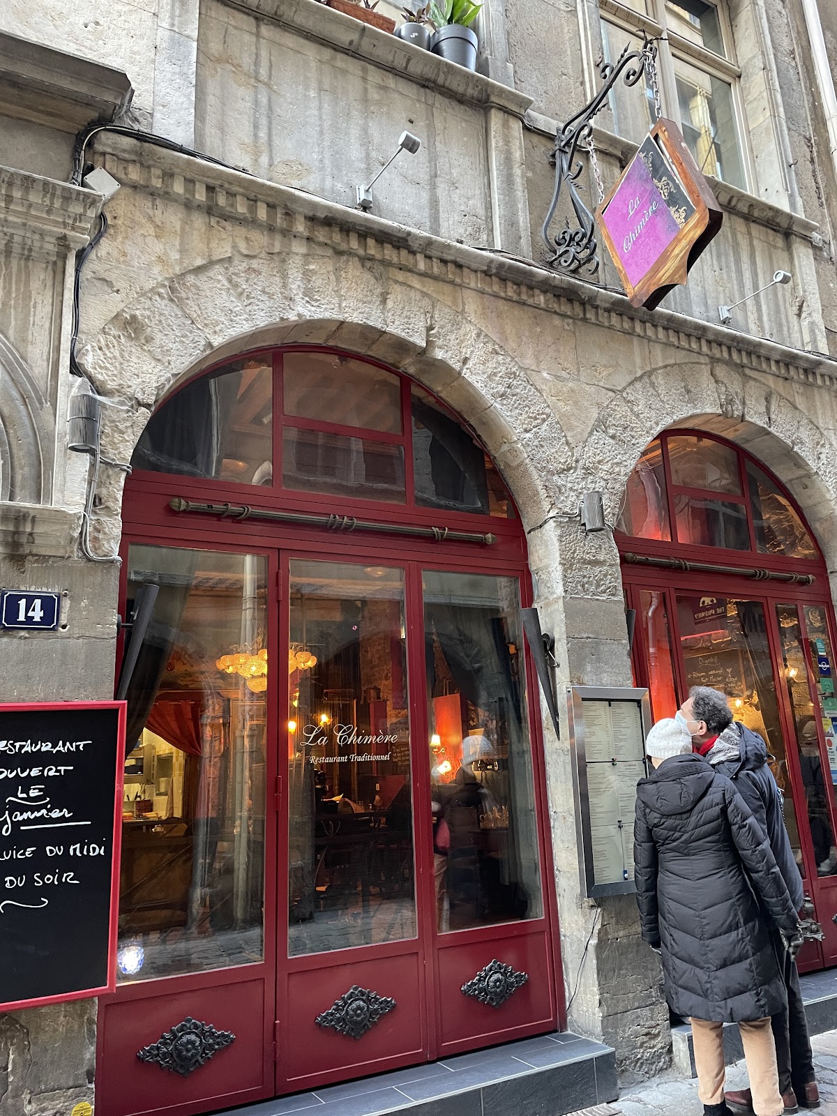Restaurant Restaurant La Chimère à Lyon