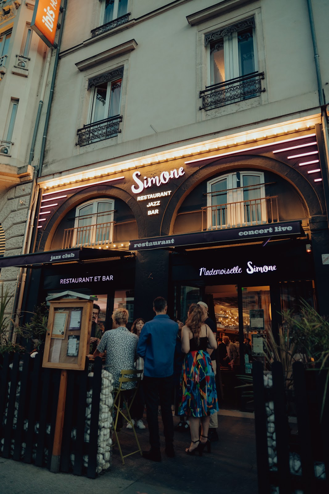 Restaurant Mademoiselle Simone à Lyon