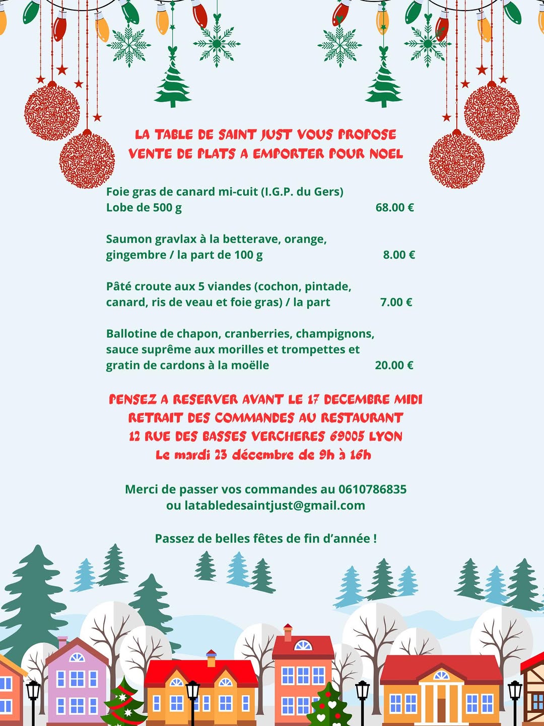la table de Saint just sur Instagram