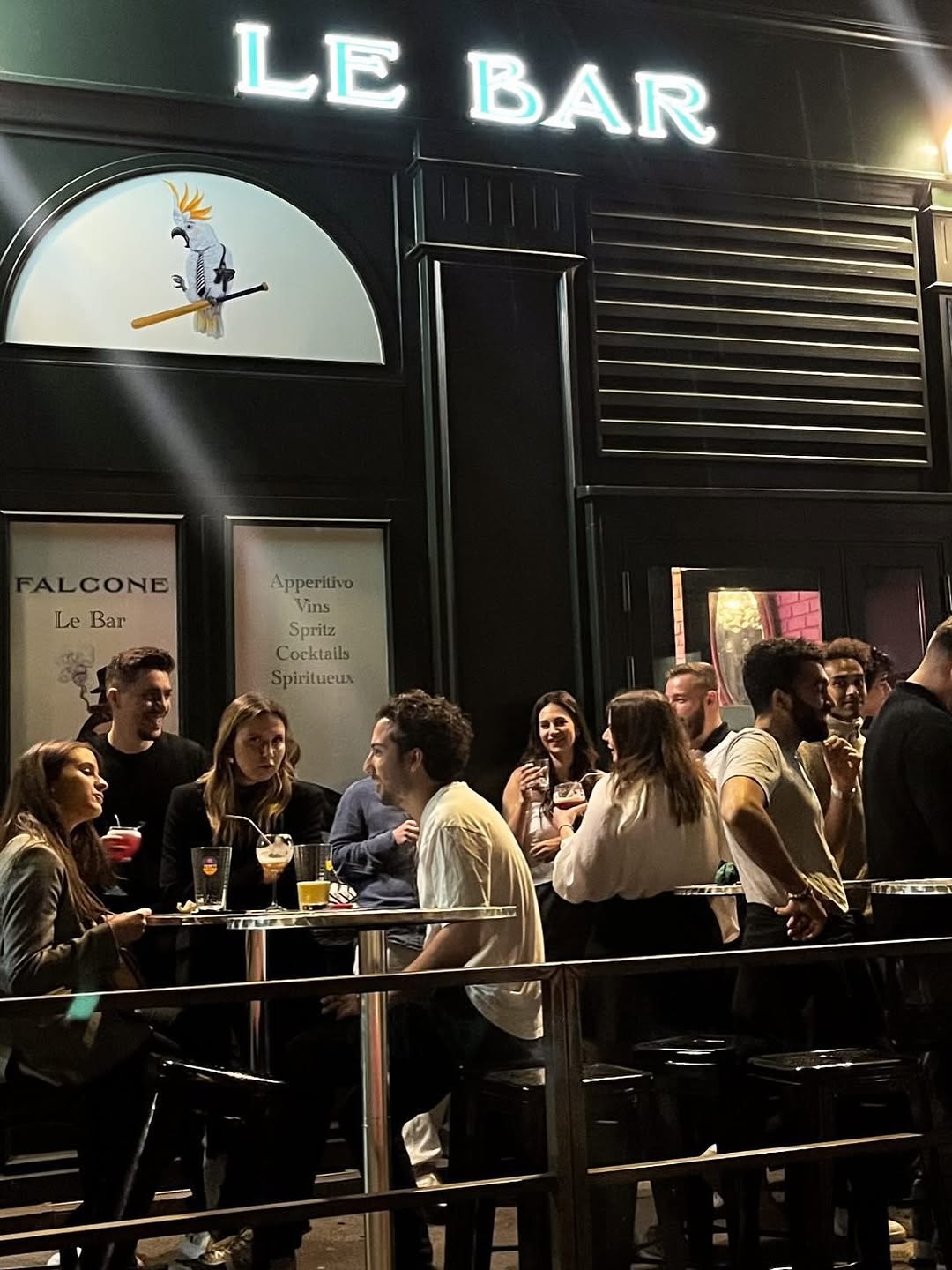 Falcone sur Instagram