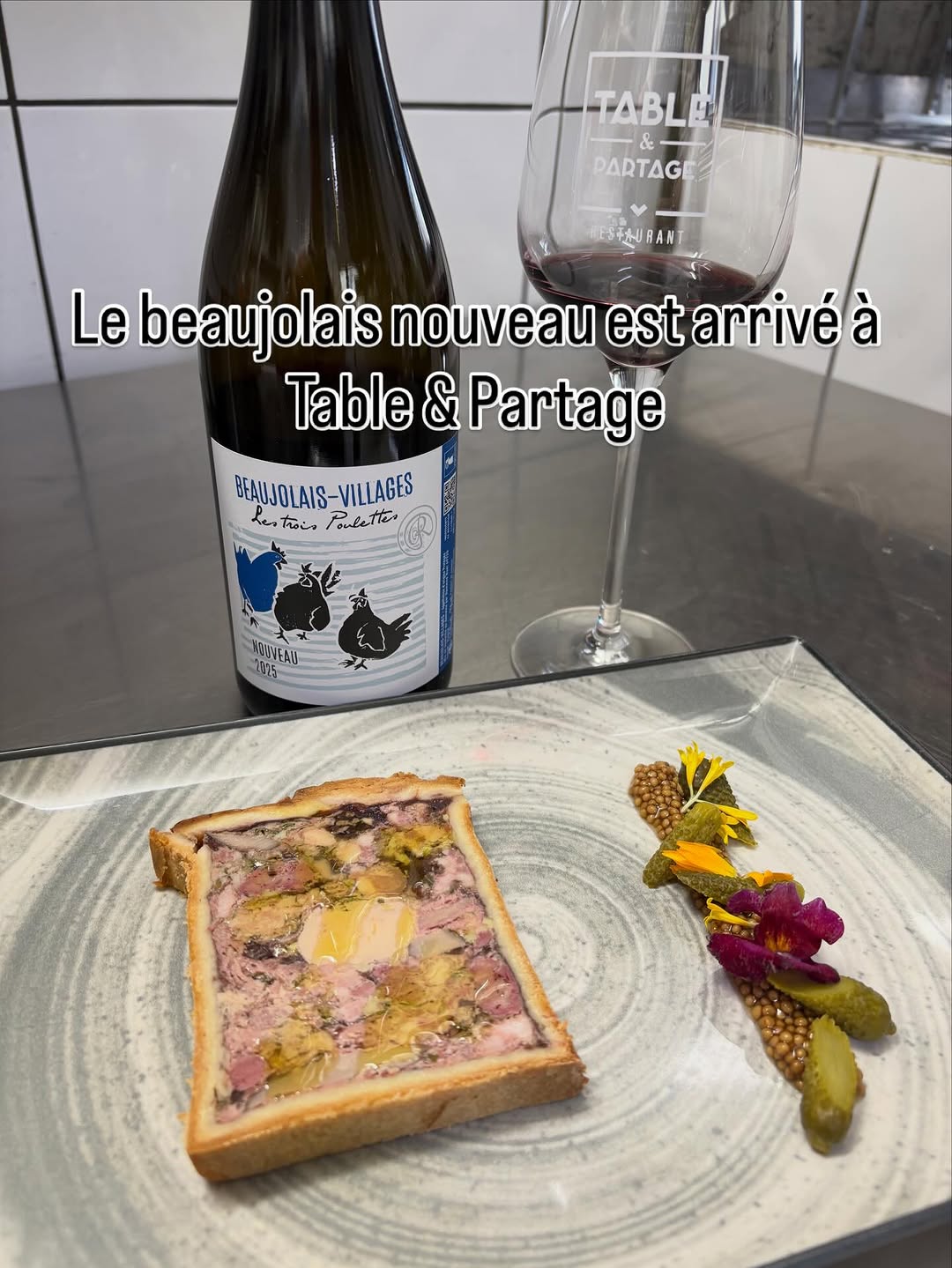 Table et Partage sur Instagram