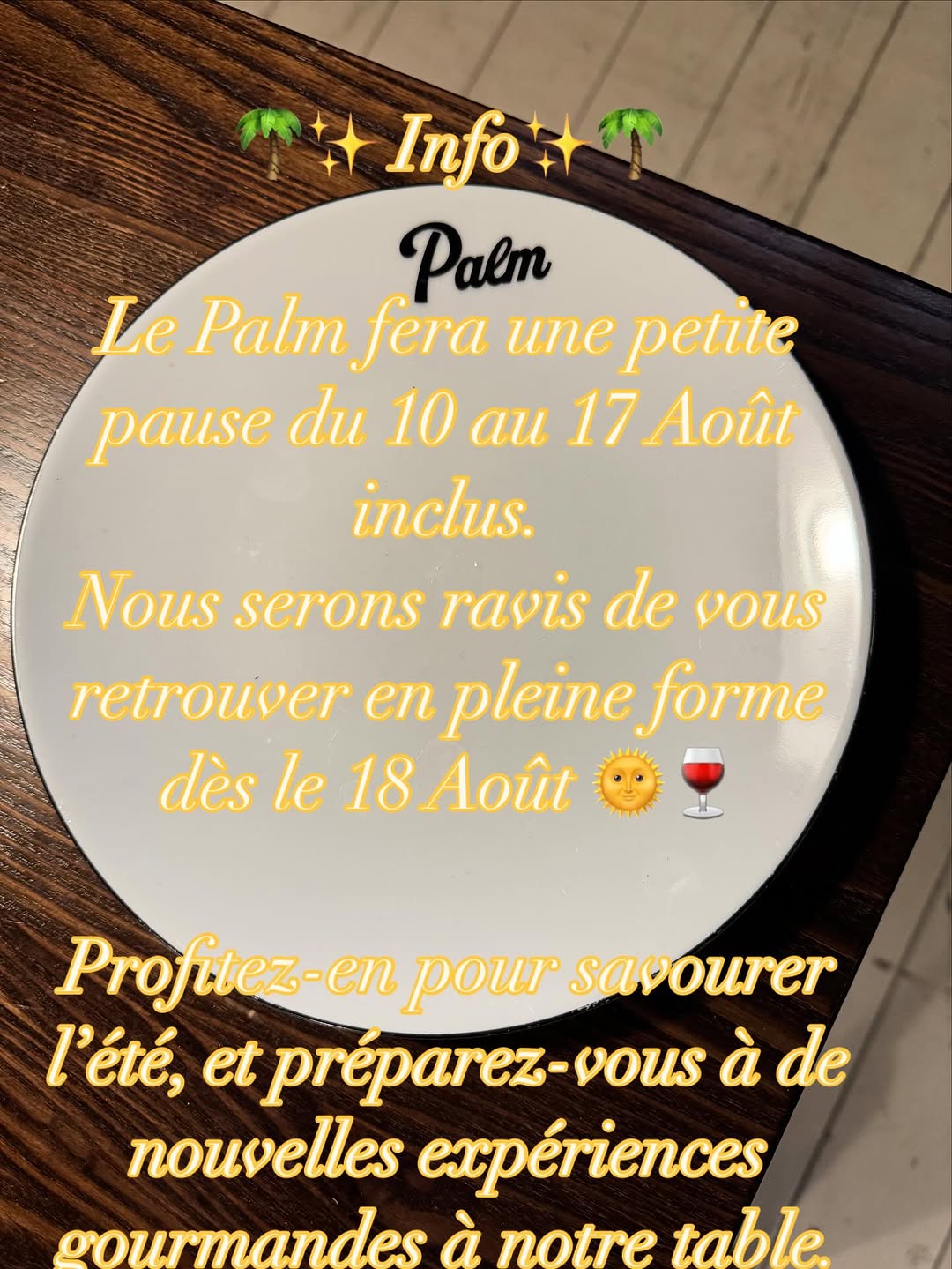 Palm sur Instagram