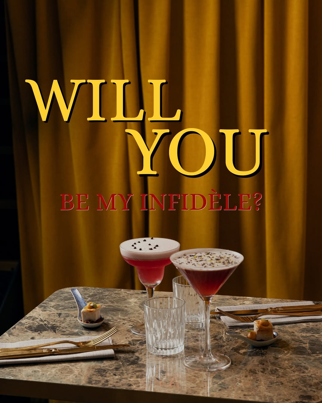 Les Infidèles sur Instagram