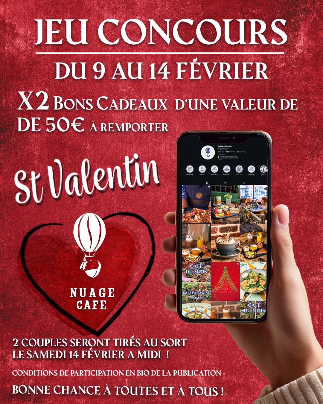 Nuage café sur Instagram