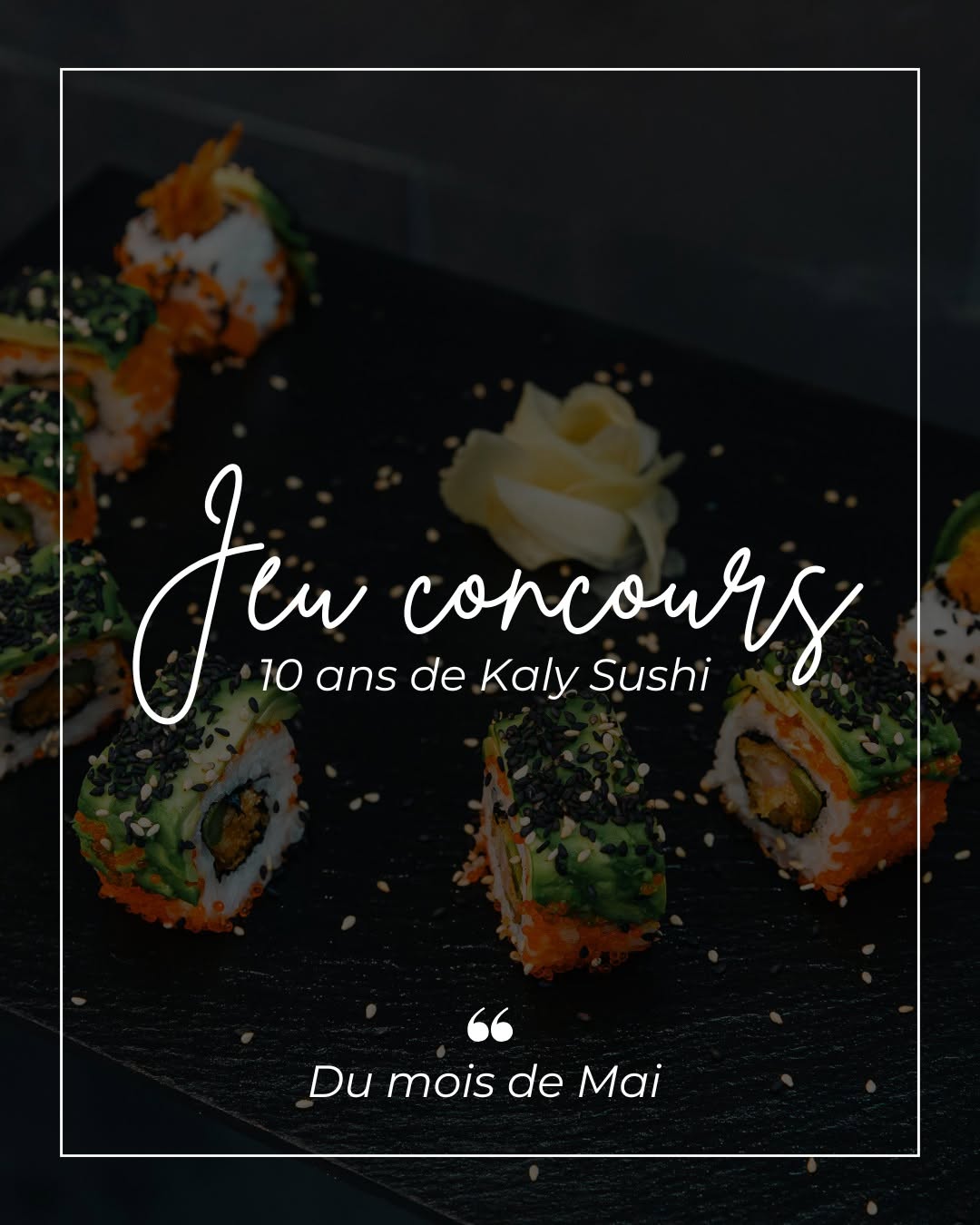 Kaly Sushi Lyon 7 sur Instagram