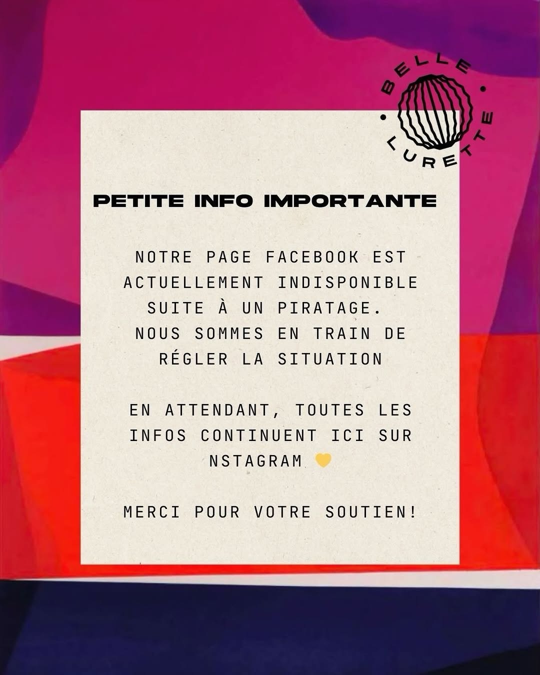 Belle Lurette sur Instagram