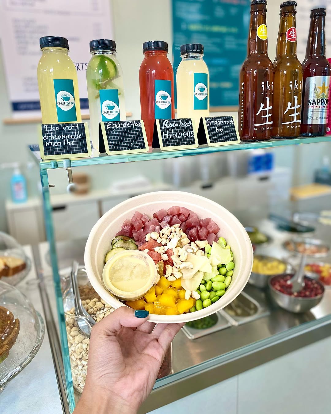 Ly-Lan Poke Bar Lyon 2 sur Instagram