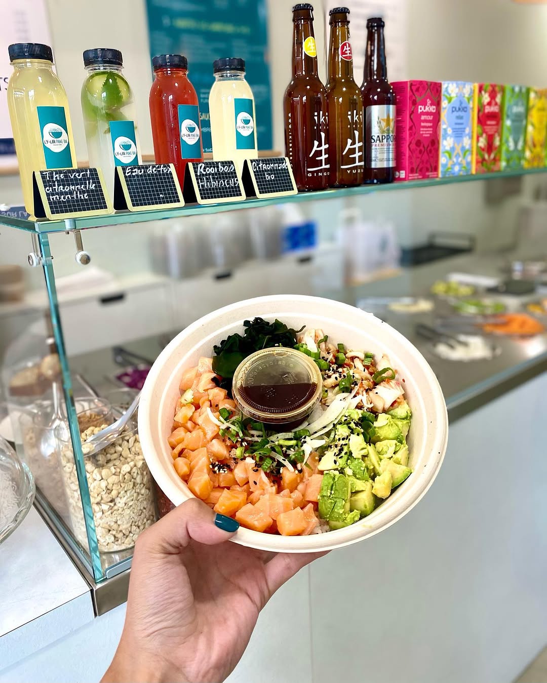 Ly-Lan Poke Bar Lyon 2 sur Instagram