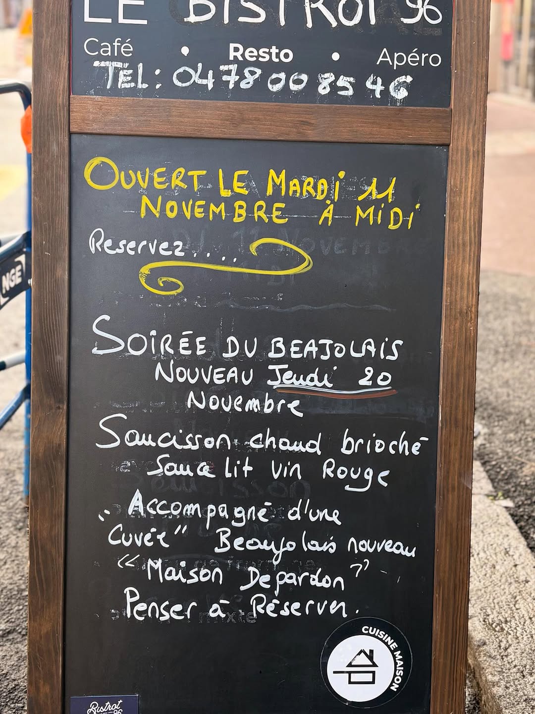 Bistrot 96 sur Instagram