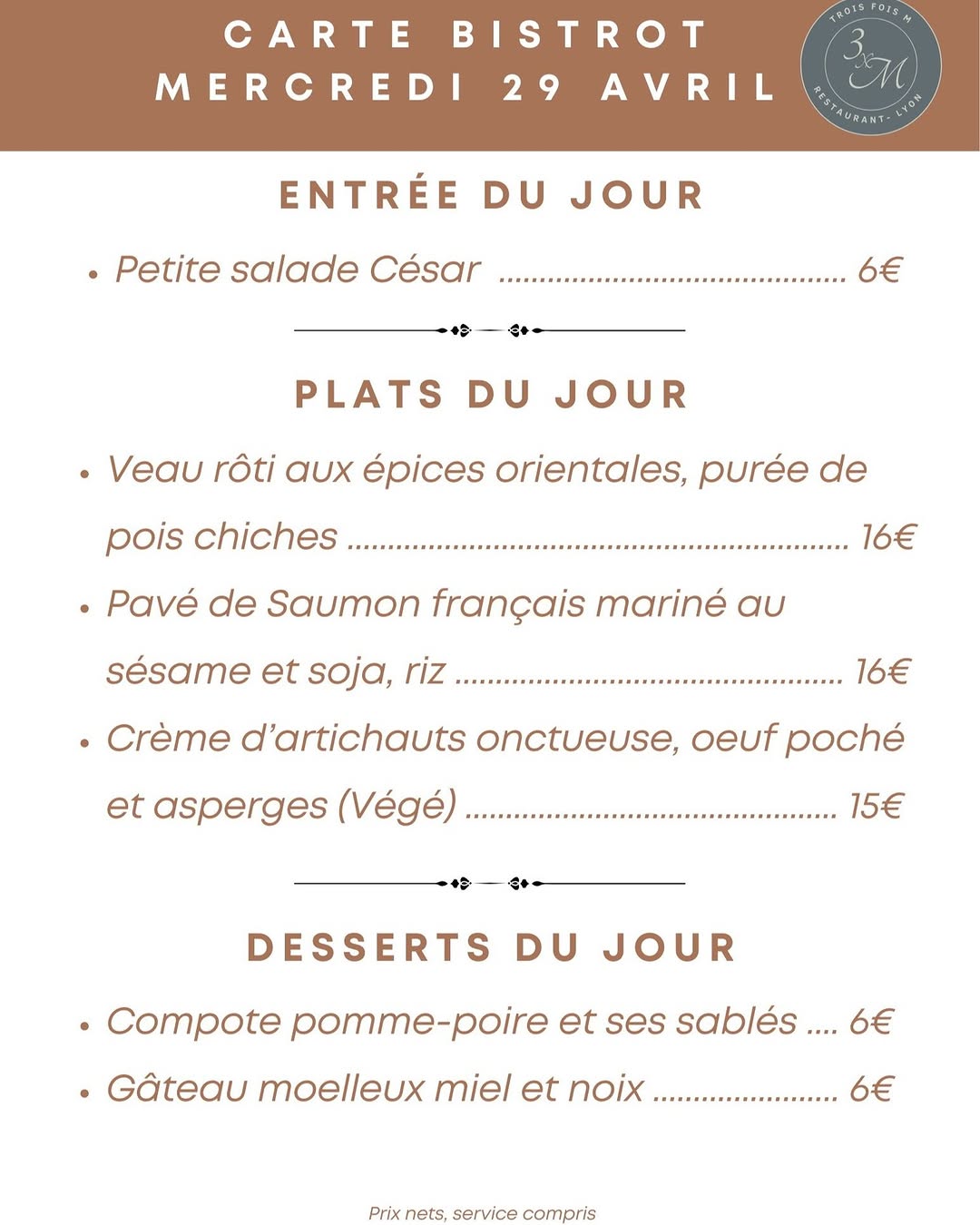 Trois Fois M sur Instagram