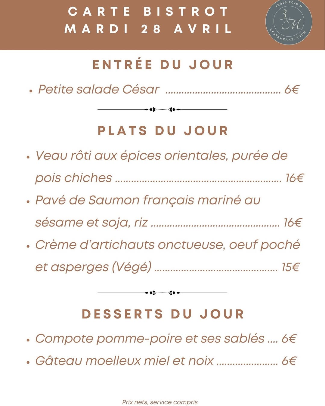 Trois Fois M sur Instagram