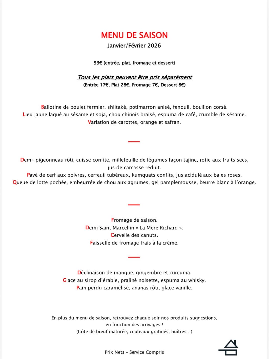 Restaurant Thomas sur Instagram