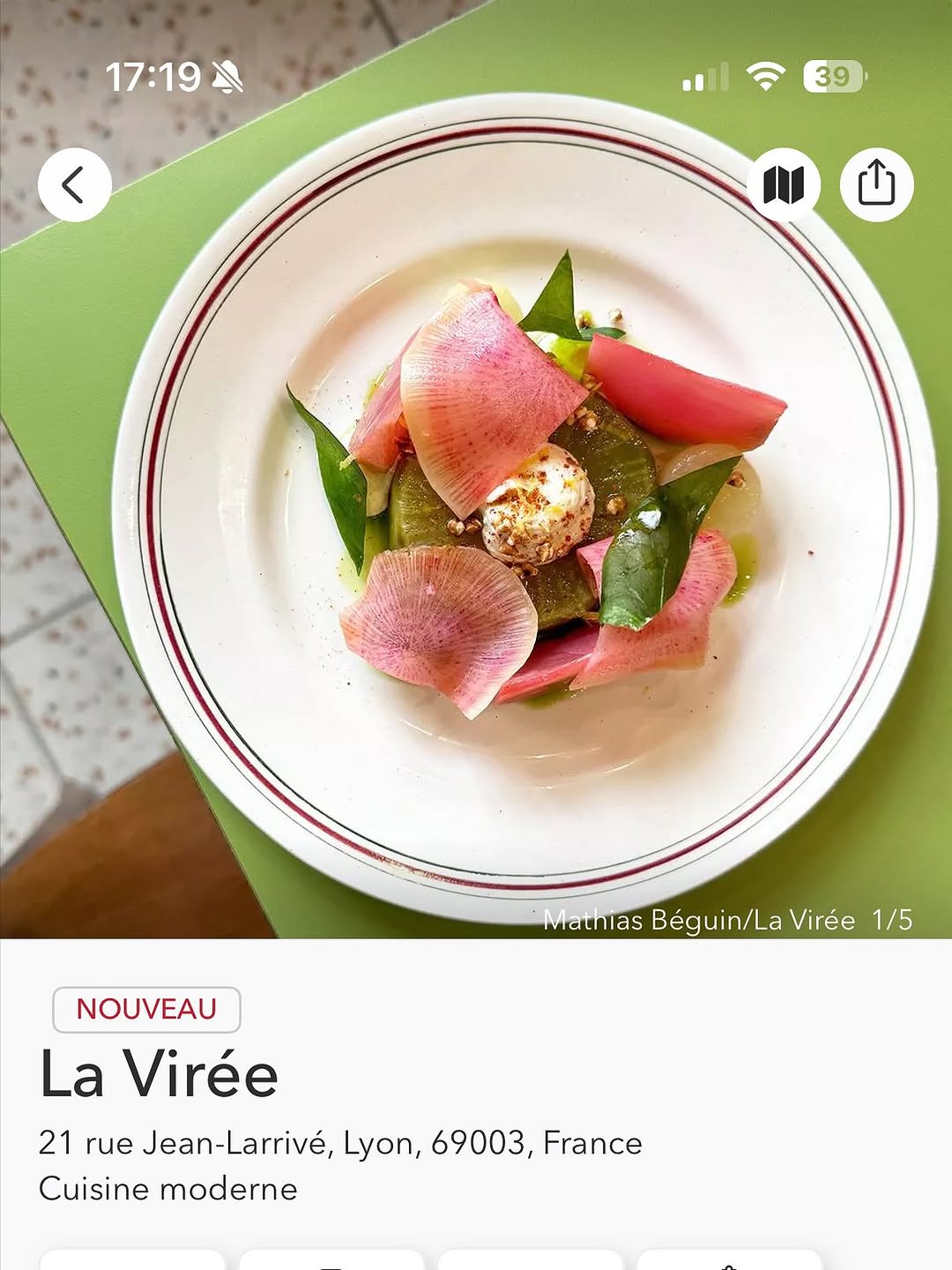 La Virée Bistrot sur Instagram