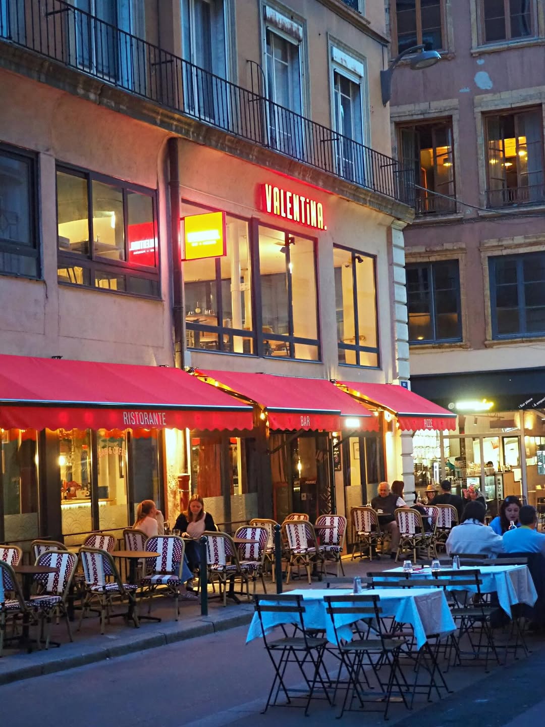 Valentina – Pizzeria et Restaurant Italien à Lyon 2 sur Instagram