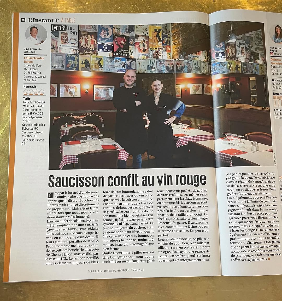 Le Bouchon des Berges sur Instagram
