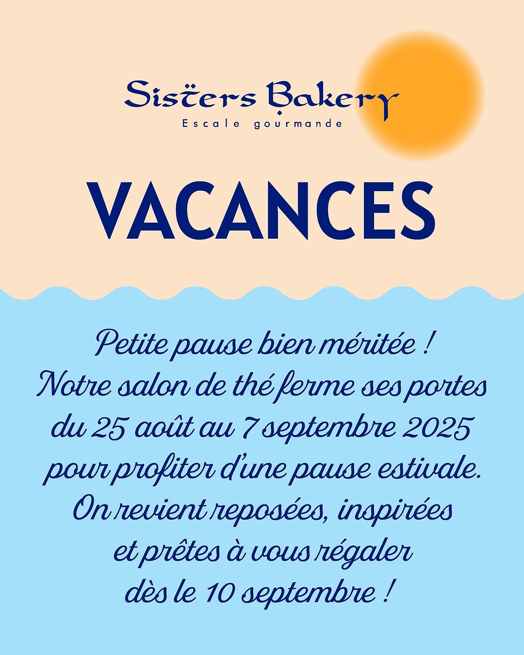 Sisters Bakery sur Instagram