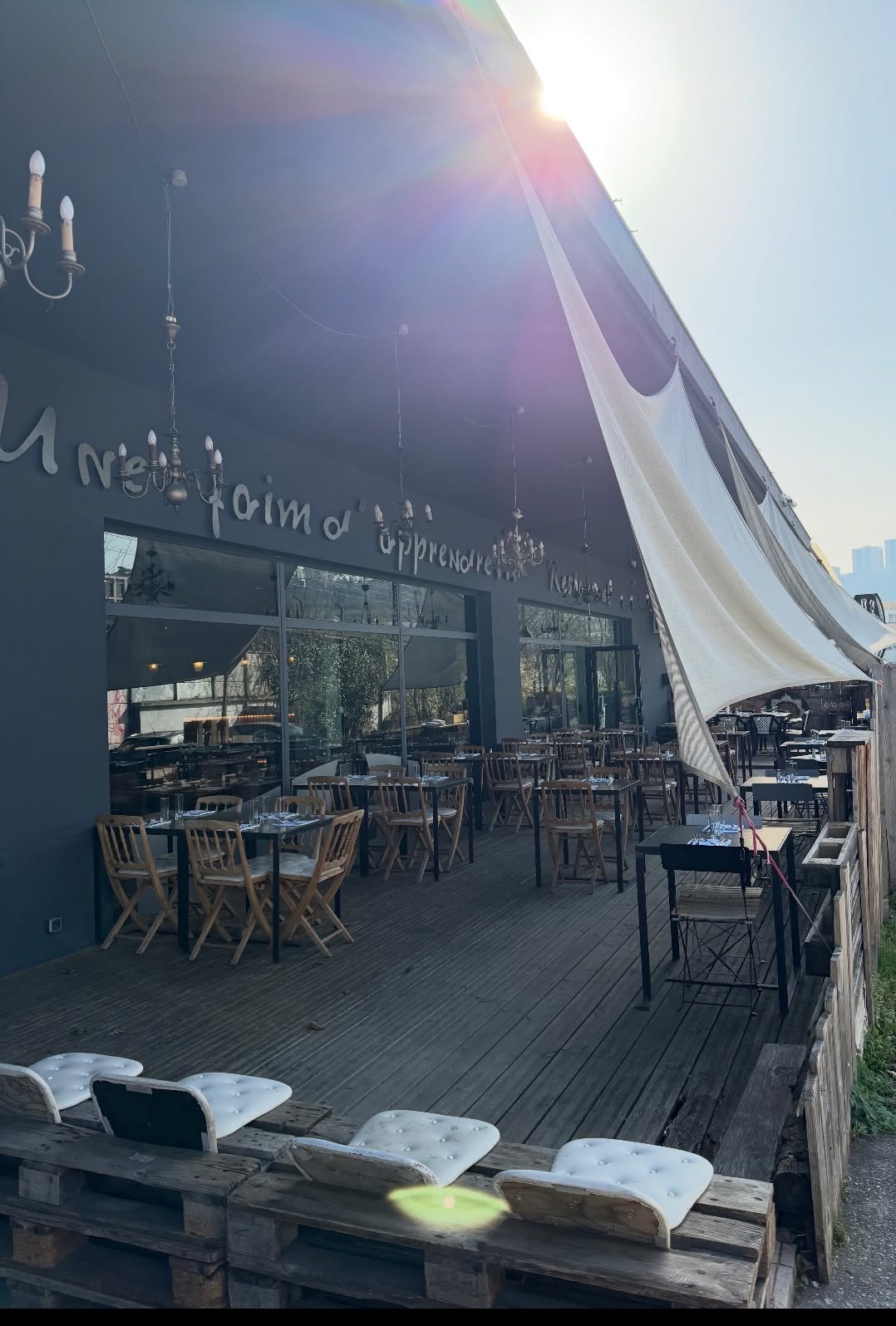 Restaurant Une faim d'apprendre sur Instagram