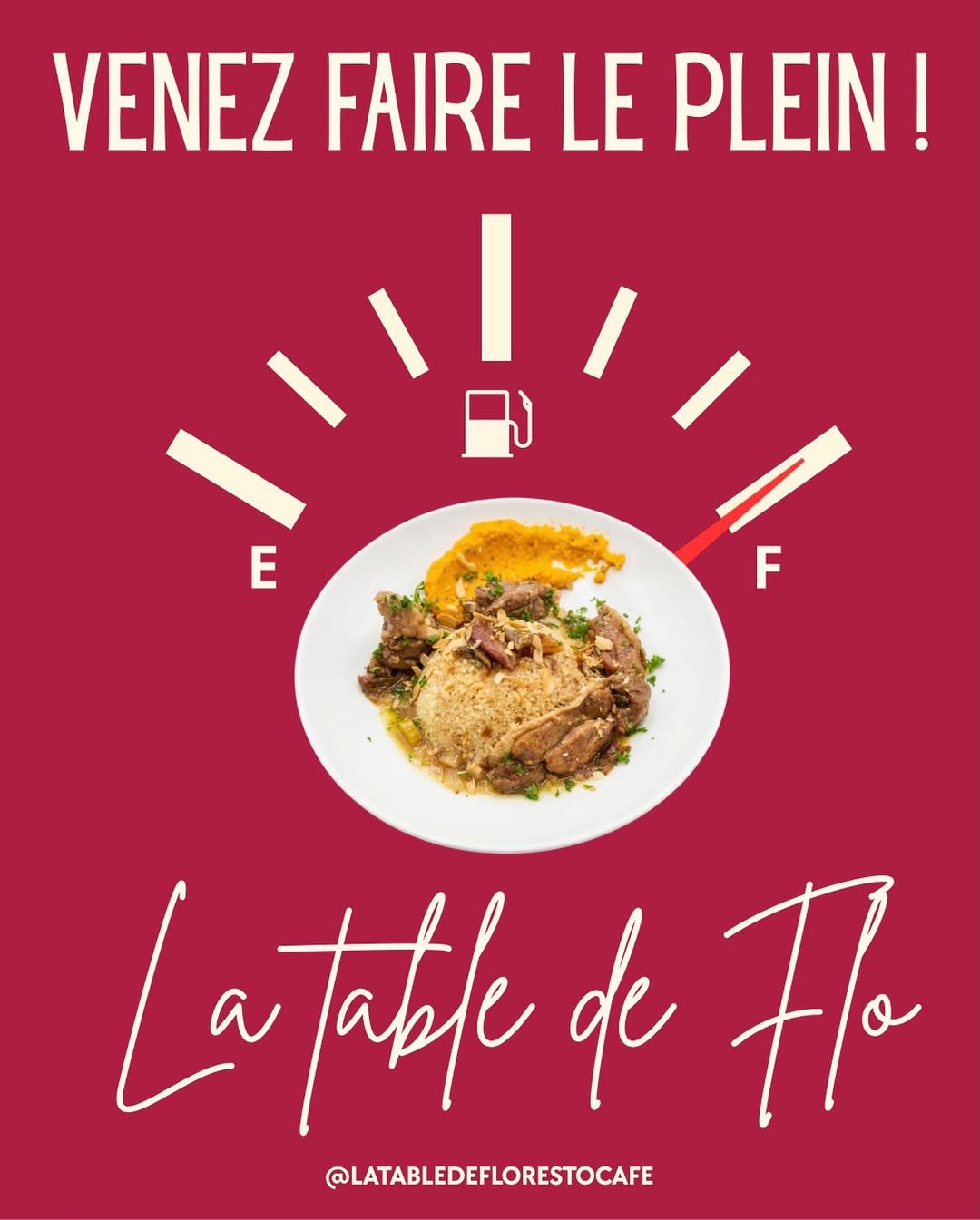 Restaurant Cafe La Table de Flo sur Instagram