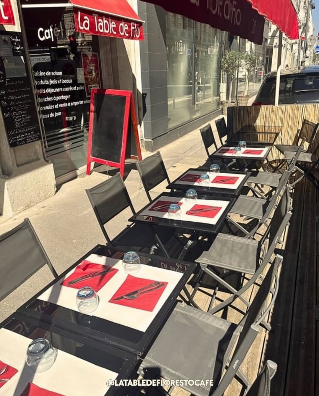 Restaurant Cafe La Table de Flo sur Instagram