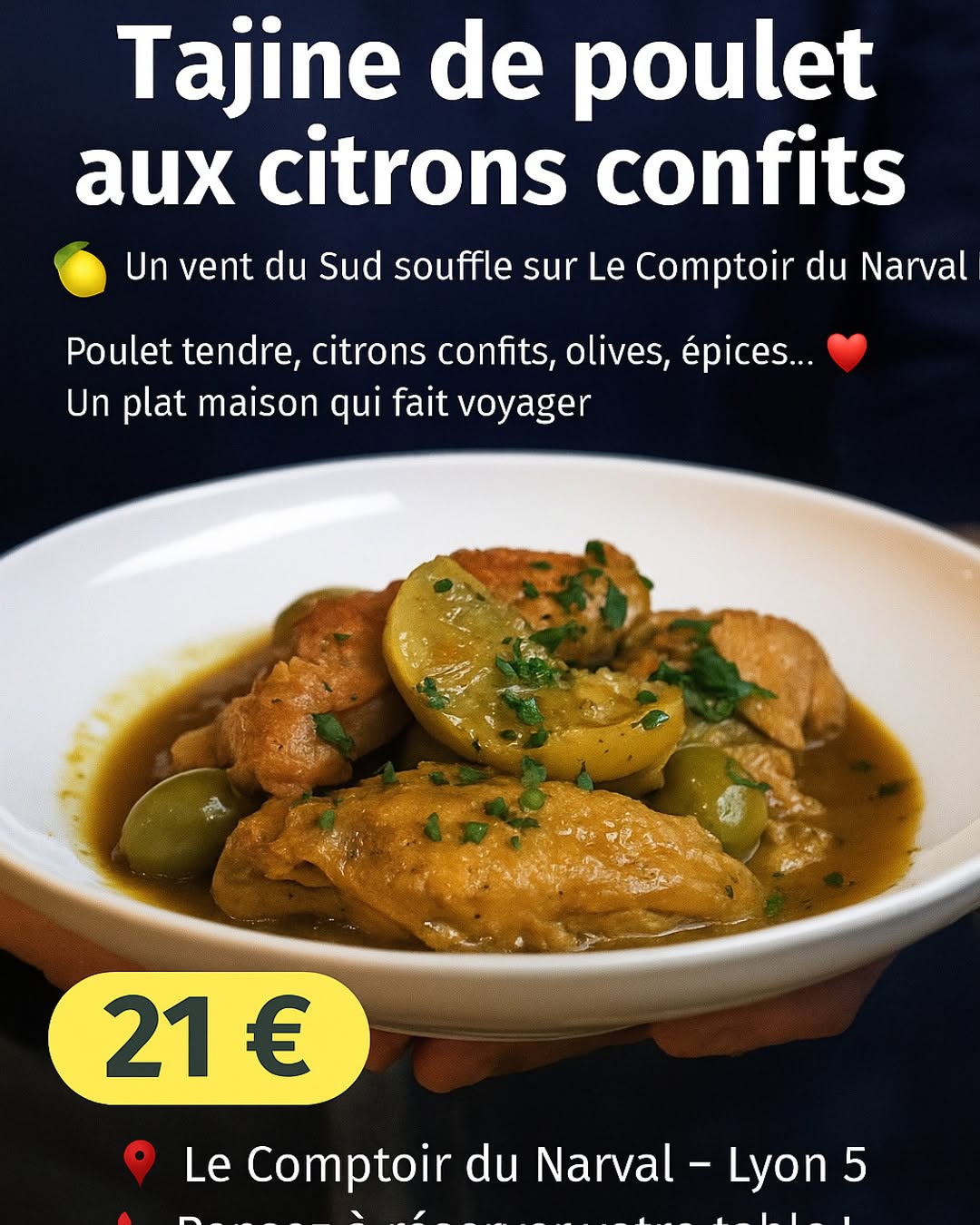 Le Comptoir du Narval – Restaurant Lyon 5 sur Instagram
