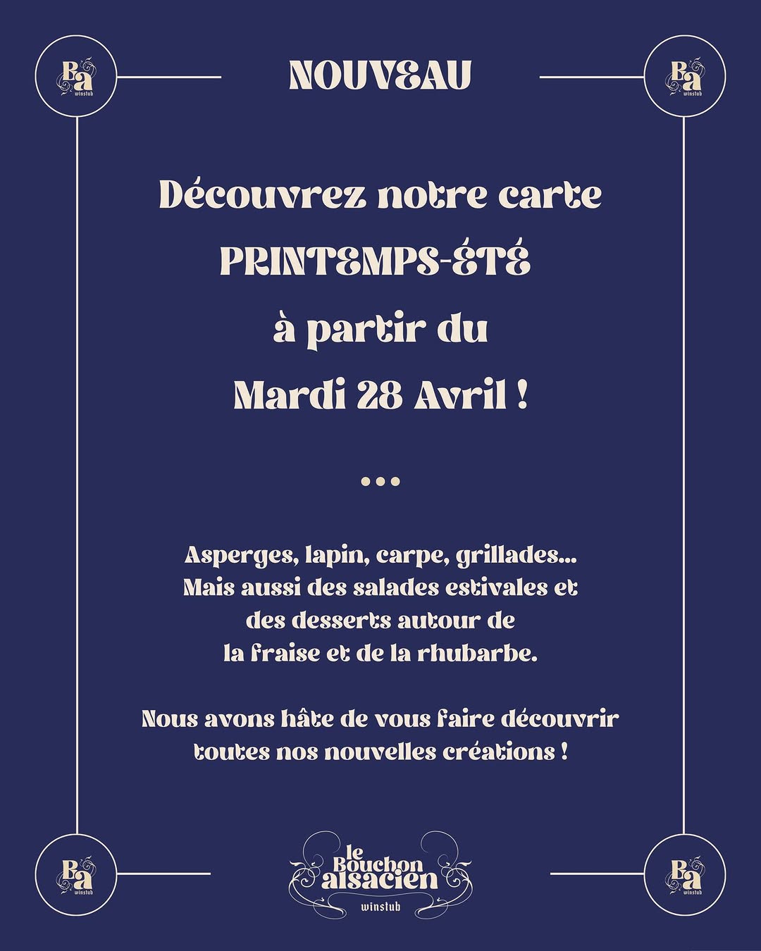 Le Bouchon Alsacien sur Instagram