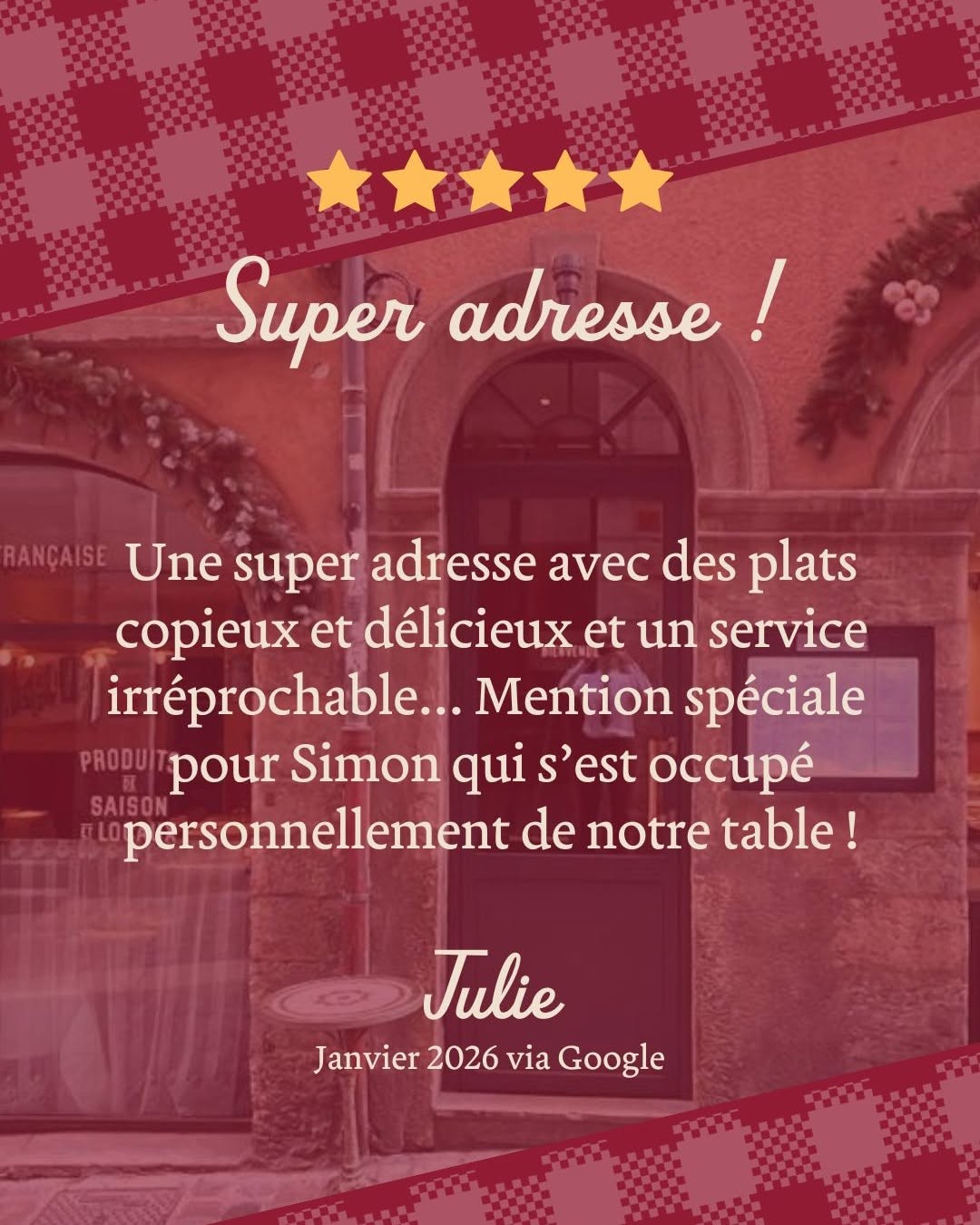 Bistrot Marie sur Instagram