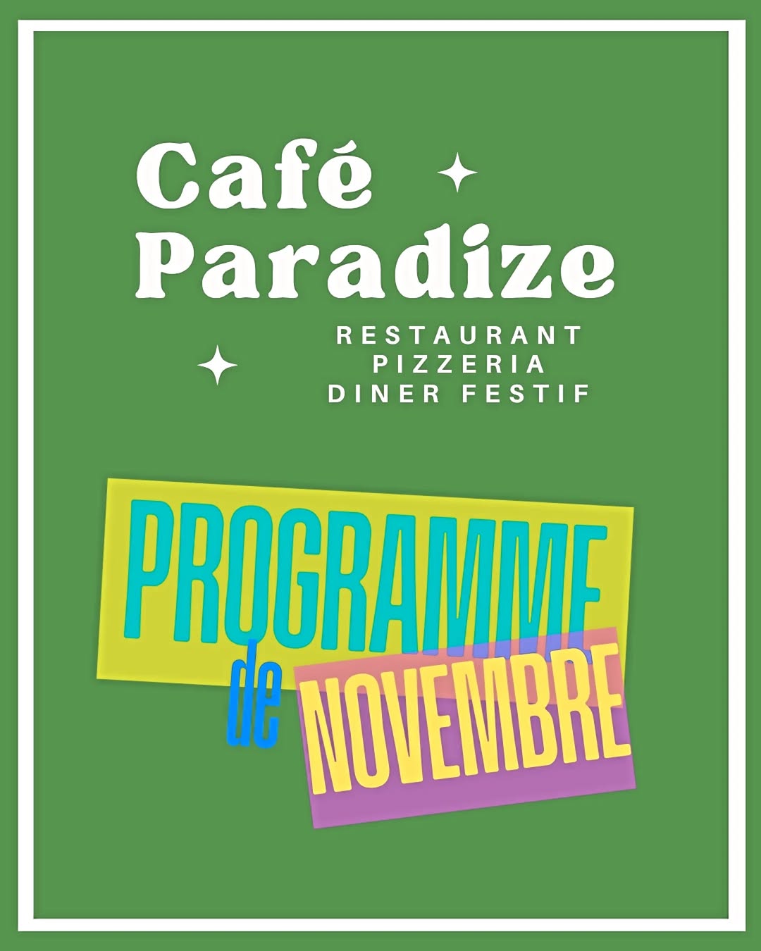 Paradize Pizzeria sur Instagram